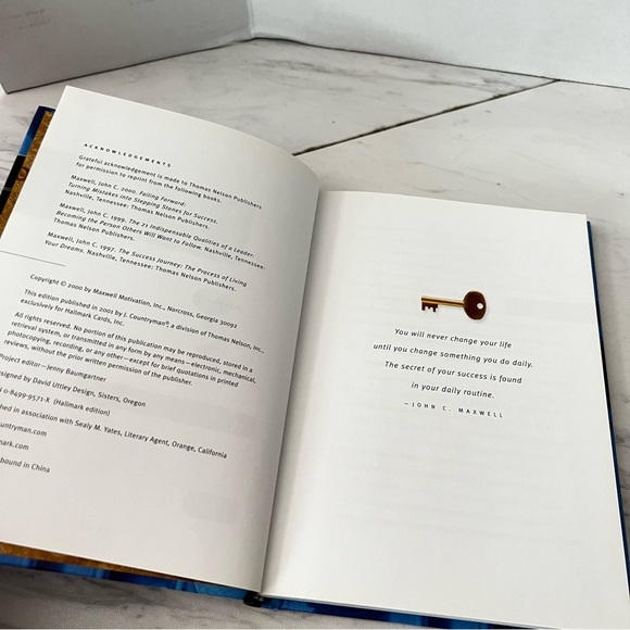 Success One Day At A Time By John C. Maxwell hard Cover Book - Picture 9 of 16